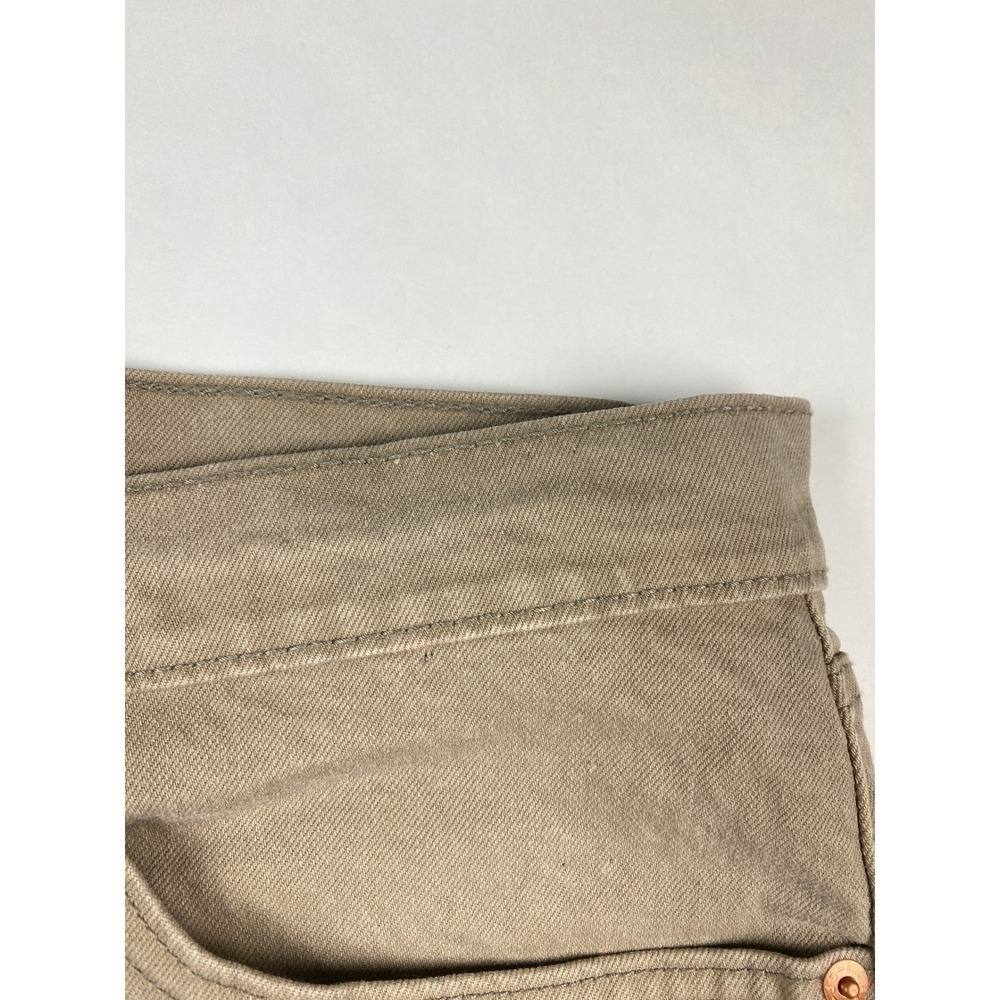 NWT Levi's 505 Big & Tall Jeans Mens 52x29 Stretch Denim Straight Leg Tan - Mark - Picture 7 of 14